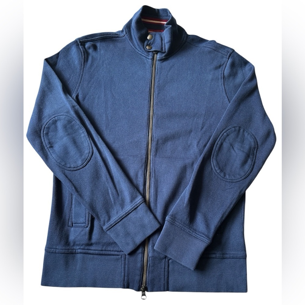 Banana Republic Navy Jacket with Red Accents